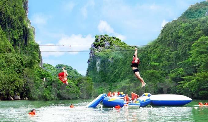 โรงแรมฟอง ญา มิดทาวน์ Cu Lac ภายนอก รูปภาพ